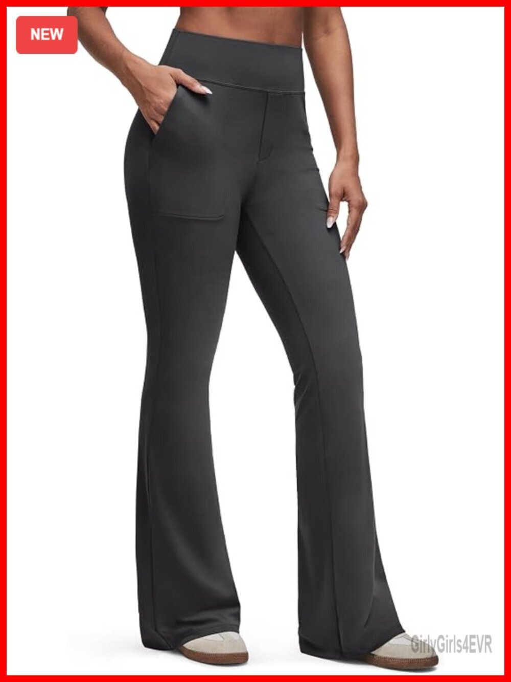 High Waisted Bootcut Yoga Pants with Pockets Flare Leggings